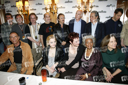 Richard Arnold, Mark Sheppard, John Billingsley, Robert Picardo, Jeffrey Combs, Michael Hogan, Edward James Olmos, Colin Ferguson, Marc Alaimo, Jordan Hinson, Nana Visitor, Nichelle Nichols, Erin Gray