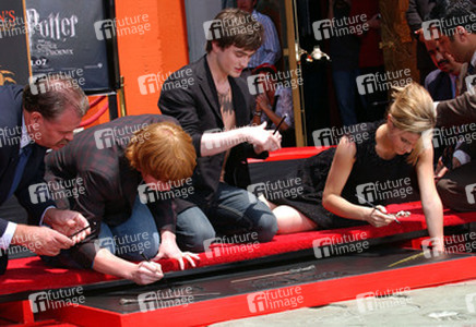 Rupert Grint, Daniel Radcliffe, Emma Watson