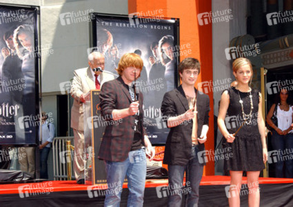 Johnny Grant, Rupert Grint, Daniel Radcliffe, Emma Watson