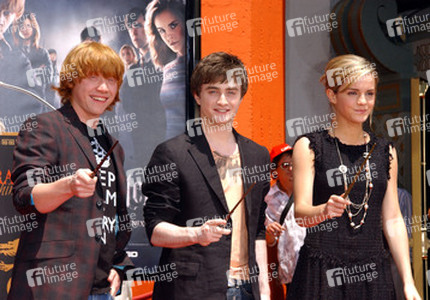 Rupert Grint, Daniel Radcliffe, Emma Watson