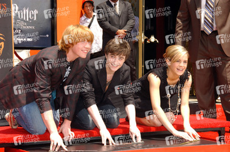 Rupert Grint, Daniel Radcliffe, Emma Watson