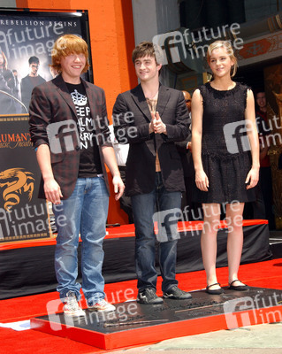 Rupert Grint, Daniel Radcliffe, Emma Watson