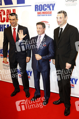 Wladimir Klitschko, Sylvester Stallone, Vitali Klitschko