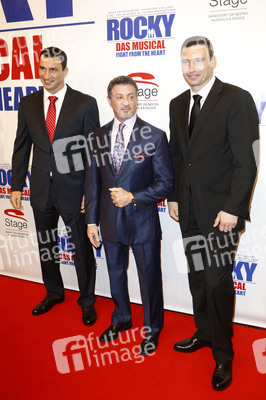 Wladimir Klitschko, Sylvester Stallone, Vitali Klitschko