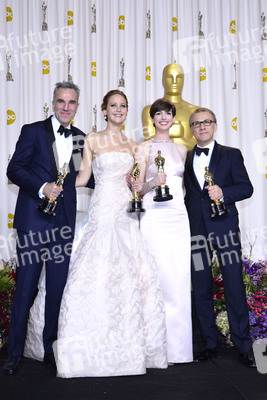 Daniel Day-Lewis, Jennifer Lawrence, Anne Hathaway, Christoph Waltz