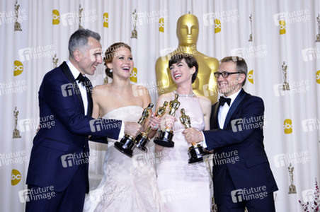 Daniel Day-Lewis, Jennifer Lawrence, Anne Hathaway, Christoph Waltz