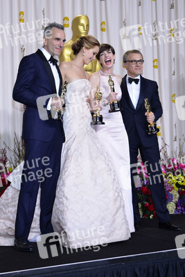 Daniel Day-Lewis, Jennifer Lawrence, Anne Hathaway, Christoph Waltz