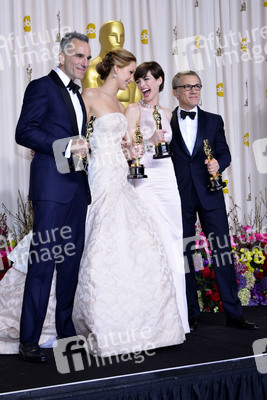 Daniel Day-Lewis, Jennifer Lawrence, Anne Hathaway, Christoph Waltz