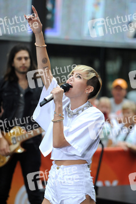 Miley Cyrus in der NBC-Show 'Today', New York