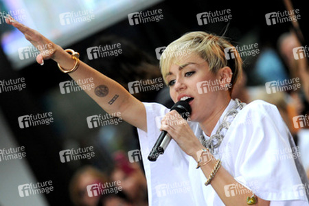 Miley Cyrus in der NBC-Show 'Today', New York