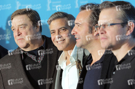 John Goodman, George Clooney, Jean Dujardin, Matt Damon