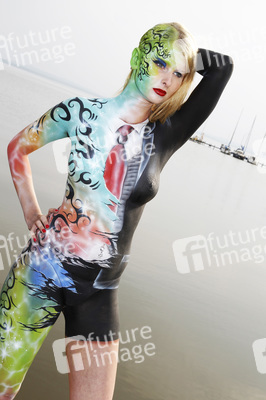 Color Suit Bodypainting