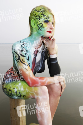 Color Suit Bodypainting