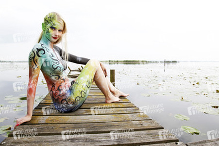 Color Suit Bodypainting