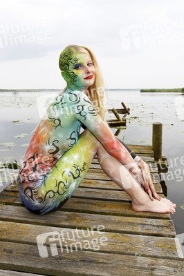 Color Suit Bodypainting