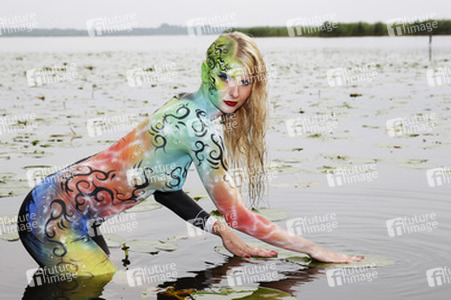 Color Suit Bodypainting