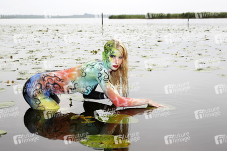 Color Suit Bodypainting