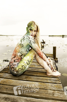 Color Suit Bodypainting