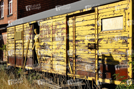 DOOR ART: Waggontür / Railway Wagon Door Bodypainting