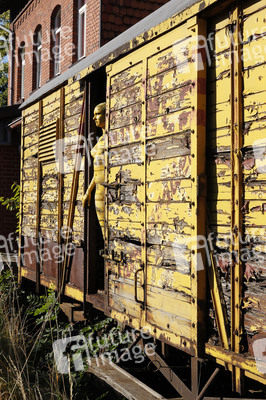 DOOR ART: Waggontür / Railway Wagon Door Bodypainting