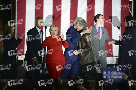 'Get out the Vote' Wahlkampfveranstaltung in Philadelphia