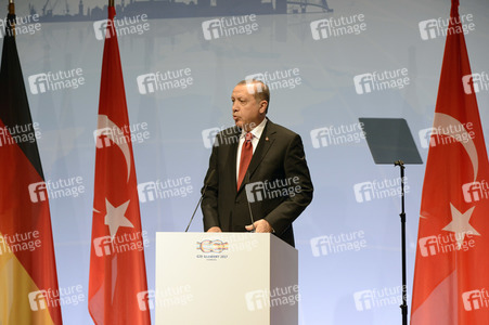 G20 Pressekonferenz von Recep Tayyip Erdogan in Hamburg