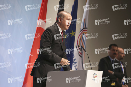 G20 Pressekonferenz von Recep Tayyip Erdogan in Hamburg