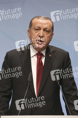 G20 Pressekonferenz von Recep Tayyip Erdogan in Hamburg