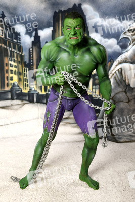 GEEK ART: Hulk vs Iron Quinn Bodypainting