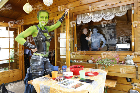 GEEK ART: 'Guardians of the Galaxy' Bodypainting