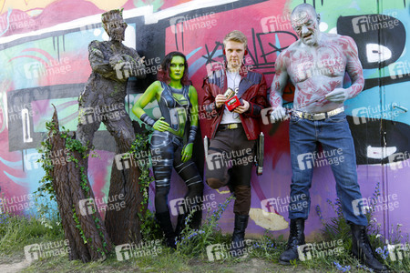 GEEK ART: 'Guardians of the Galaxy' Bodypainting