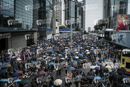 Demonstrationen in Hongkong