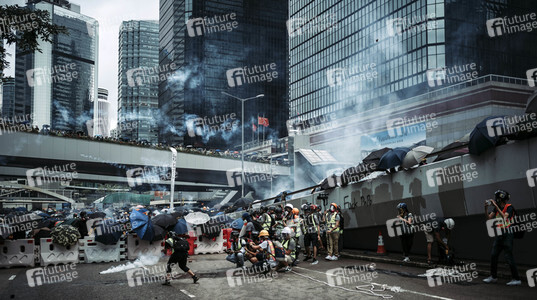 Demonstrationen in Hongkong