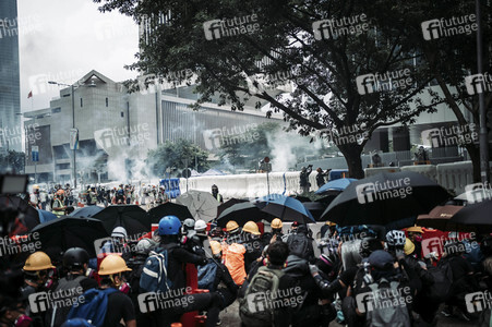 Demonstrationen in Hongkong