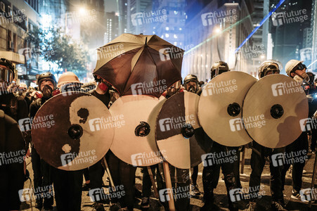 Demonstrationen in Hongkong