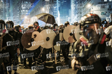 Demonstrationen in Hongkong