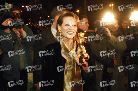 Claudia Cardinale auf der Berlinale 2002