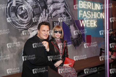 Enthüllung der Wachsfigur von Anna Wintour in Berlin