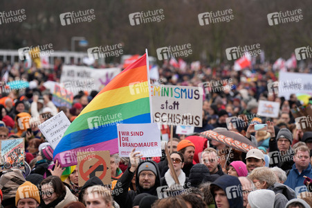 Demo gegen Rechts in Berlin