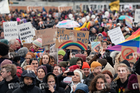 Demo gegen Rechts in Berlin