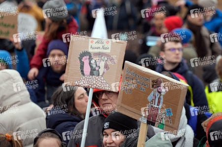 Demo gegen Rechts in Berlin