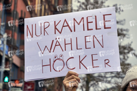 Bunt statt Braun-Demonstration in Hannover