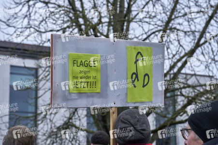 Bunt statt Braun-Demonstration in Hannover