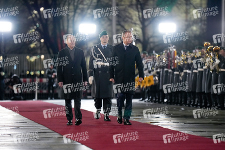 Empfang des Ministerpräsidenten der Republik Polen im Kanzleramt in Berlin