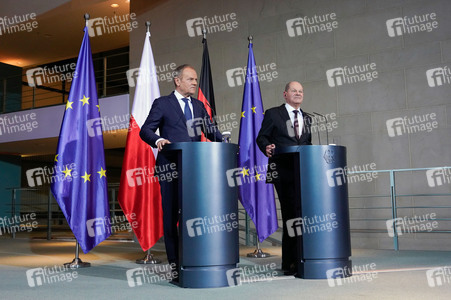 Empfang des Ministerpräsidenten der Republik Polen im Kanzleramt in Berlin