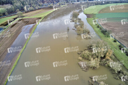 Weser-Hochwasser bei Steinmühle