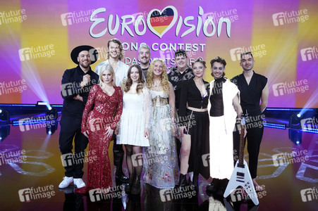 Probe zur TV-Show 'Eurovision Song Contest - das Deutsche Finale 2024' in Berlin