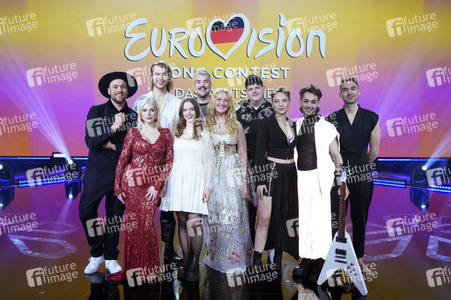 Probe zur TV-Show 'Eurovision Song Contest - das Deutsche Finale 2024' in Berlin