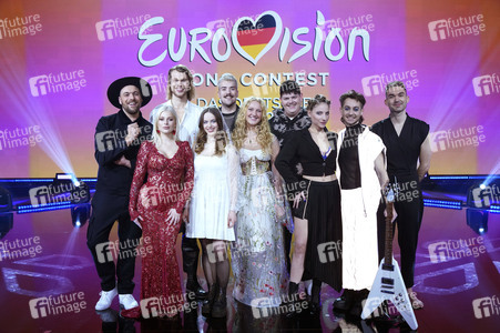 Probe zur TV-Show 'Eurovision Song Contest - das Deutsche Finale 2024' in Berlin