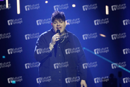 Probe zur TV-Show 'Eurovision Song Contest - das Deutsche Finale 2024' in Berlin